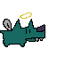 Left Pixel Dog